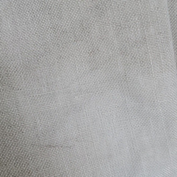 TALBOTS IRISH LINEN PANTS STRAIGHT LEG HIGH RISE SIZE 6 TAN NATURAL NEUTRAL - Picture 11 of 11